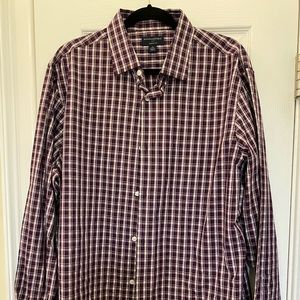 XL Banana Republic Plaid Button down